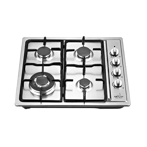 Pronetspace Product Image - PLAQUE DE CUISSON ENCASTRABLE À GAZ STARONE / 4 FEUX / INOX