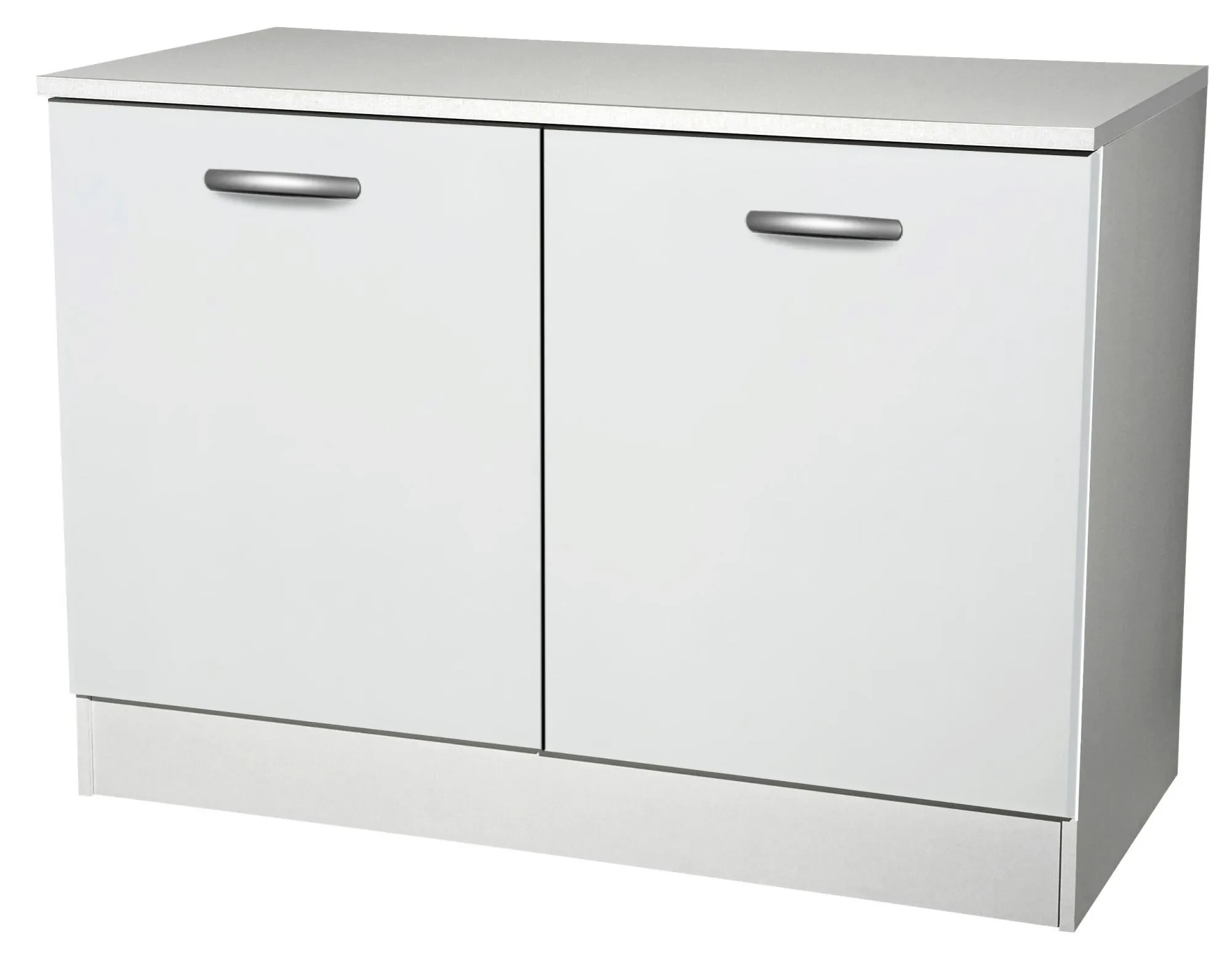 Pronetspace Product Image - Meuble sous-évier de cuisine Primalight blanc mat