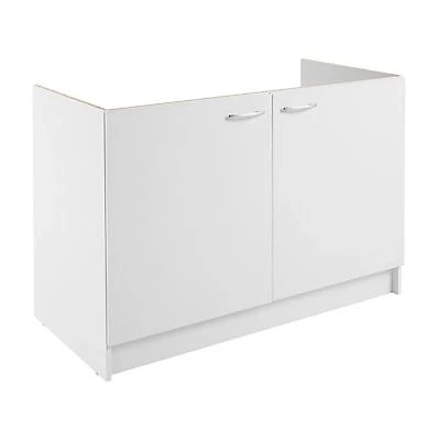 Pronetspace Product Image - Meuble sous-évier de cuisine Primalight blanc mat