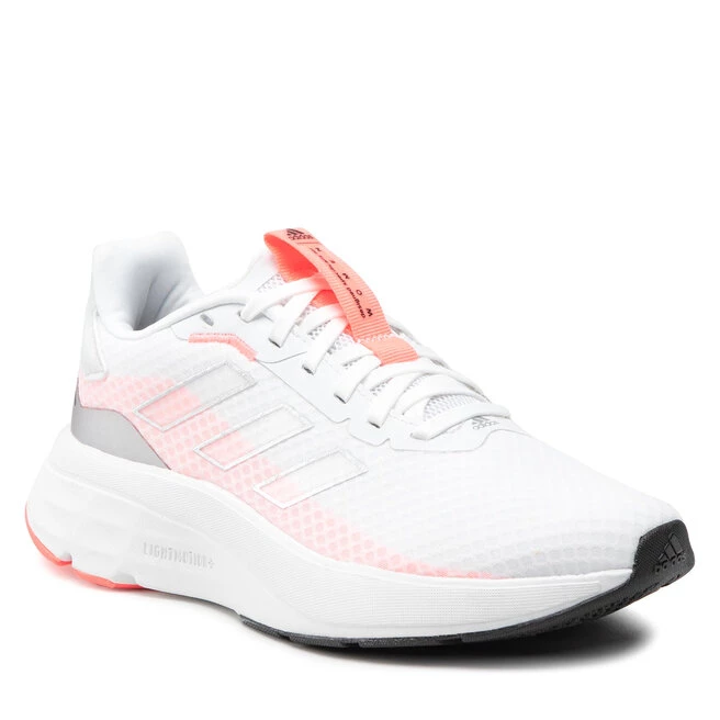 Pronetspace Product Image - CHAUSSURES DE RUNNING FEMME ADIDAS SPEEDMOTION - blanche et orange