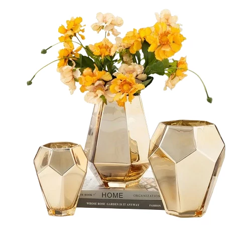 Pronetspace Product Image - VASE DESIGN EN VERRE CRISTAL LUXURY