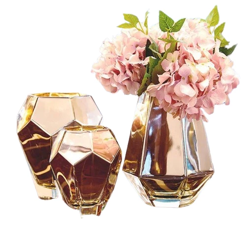 Pronetspace Product Image - VASE DESIGN EN VERRE CRISTAL LUXURY