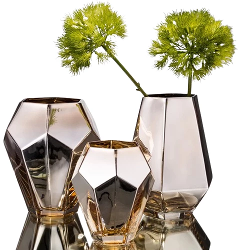 Pronetspace Product Image - VASE DESIGN EN VERRE CRISTAL LUXURY