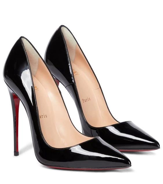 Pronetspace Product Image - Escarpins So Kate 120 en cuir verni en noir