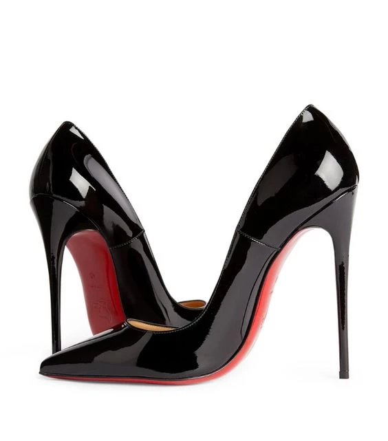 Pronetspace Product Image - Escarpins So Kate 120 en cuir verni en noir