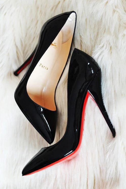 Pronetspace Product Image - Escarpins So Kate 120 en cuir verni en noir