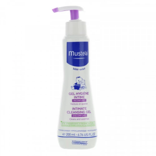 Pronetspace Product Image - MUSTELA GEL HYGIENE INTIME BEBE ET ENFANT 200 ML