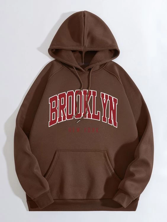 Pronetspace Product Image - Autumn Winter Fleece Lined Thickened Hooded Sweatshirt