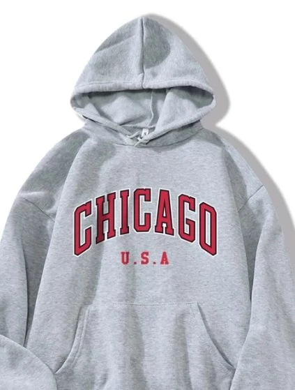 Pronetspace Product Image - Autumn Winter Fleece Lined Thickened Hooded Sweatshirt