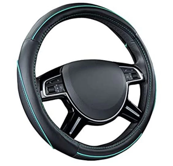 Pronetspace Product Image - Couvre Volant de Voiture en Cuir 