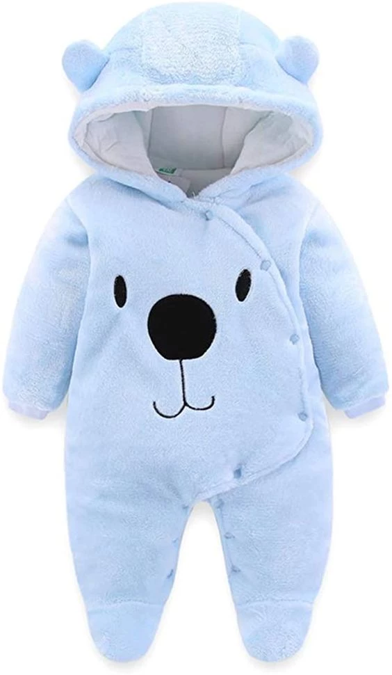 Pronetspace Product Image -  combinaison d'hiver à capuche pour bébés filles et garçons