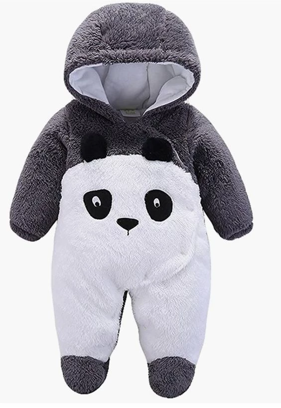 Pronetspace Product Image -  combinaison d'hiver à capuche pour bébés filles et garçons