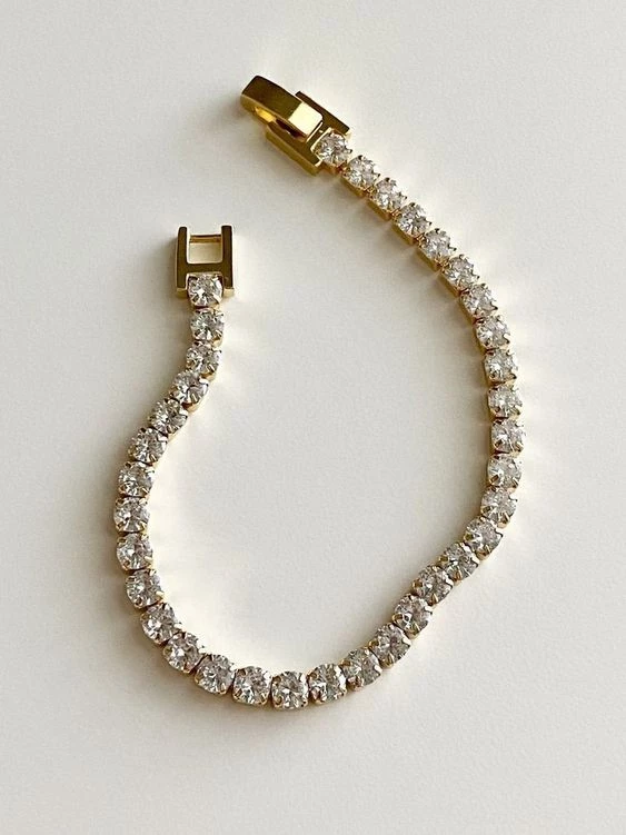 Pronetspace Product Image - Bracelet de tennis en zircone