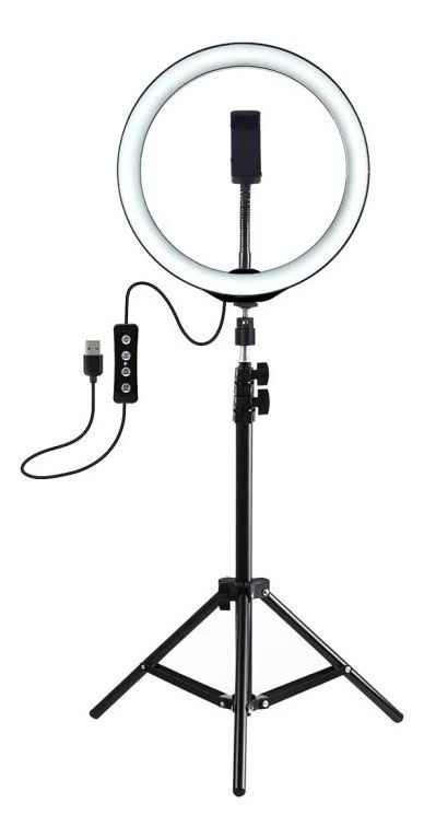 Pronetspace Product Image - Ring Light Avec Support Téléphone