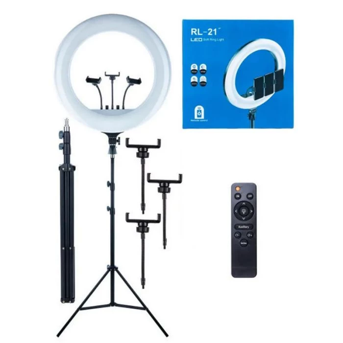 Pronetspace Product Image - Ring Light Avec Support Téléphone