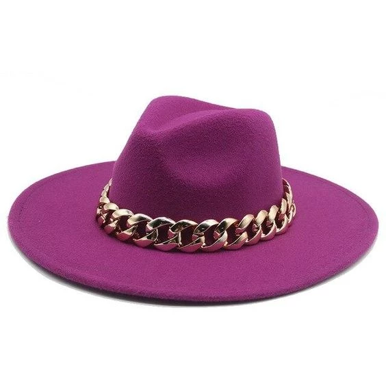 Pronetspace Product Image - chapeau de jazz classique solide