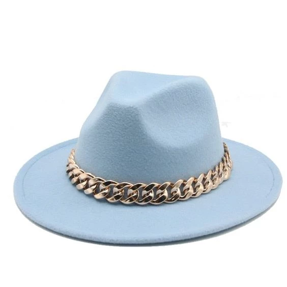 Pronetspace Product Image - chapeau de jazz classique solide