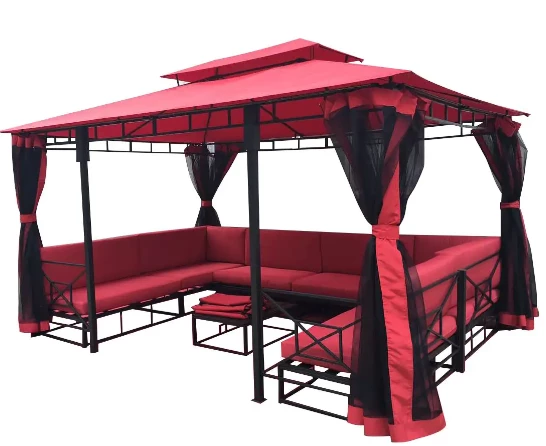 Pronetspace Product Image - Pavillon Avec Rideau