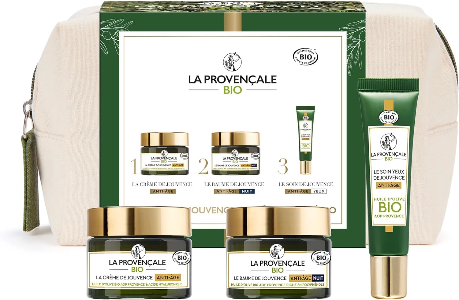 Pronetspace Product Image - Trousse Rituel Jouvence Anti-Âge 3 Produits