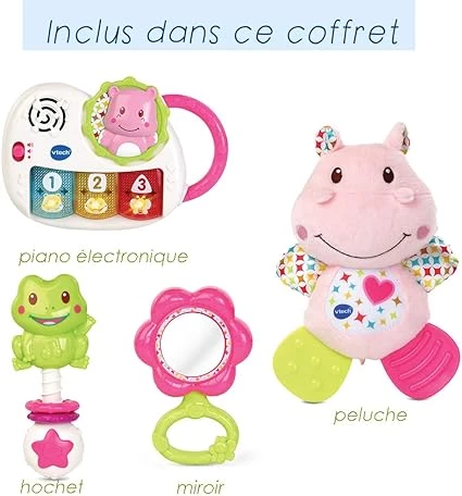 Pronetspace Product Image - Coffret Naissance Éveil des Sens Rose
