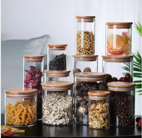 Pronetspace Product Image - Bocaux de stockage en verre