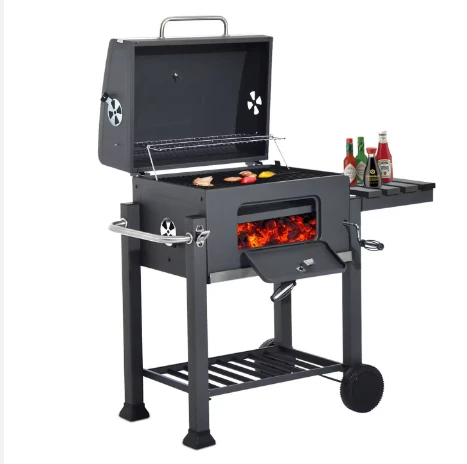 Pronetspace Product Image - Barbecue-Grill au charbon de bois pour l'extérieur