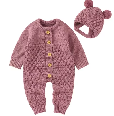 Pronetspace Product Image - Barboteuse à manches longues pour bébé
