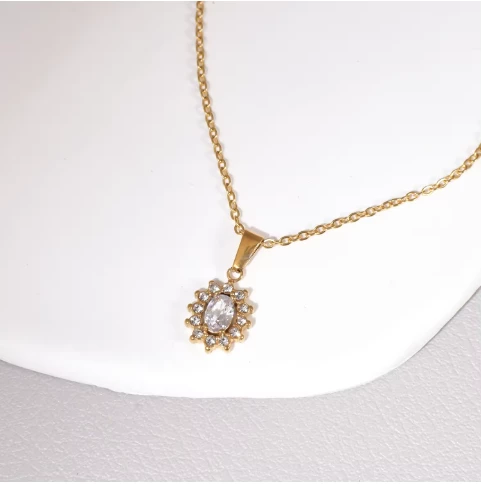 Pronetspace Product Image - Collier chaîne en acier inoxydable