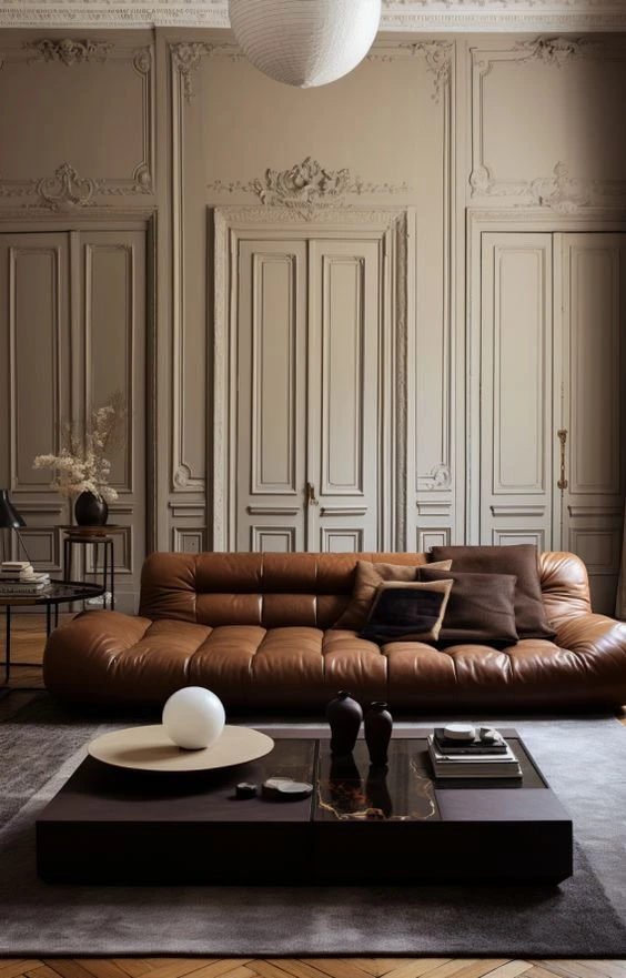 Pronetspace Product Image - salon en cuir 
