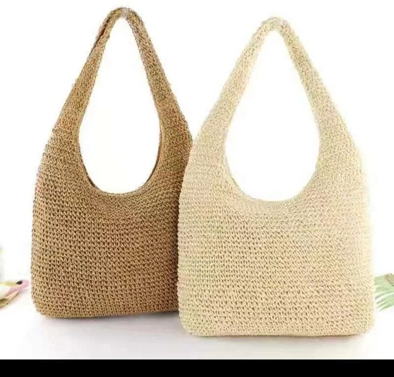 Pronetspace Product Image -  Sac de plage en paille de blé