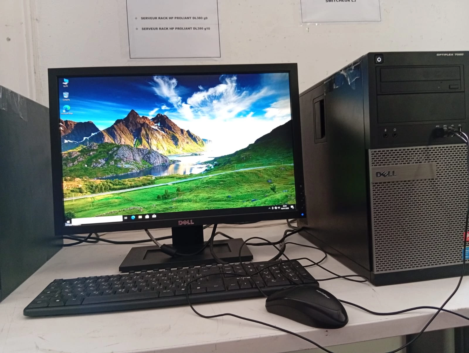 Pronetspace Product Image - PC COMPLET I5/ 4éme de la Marque DELL OPTIPLEX + écran DELL 22 pousse