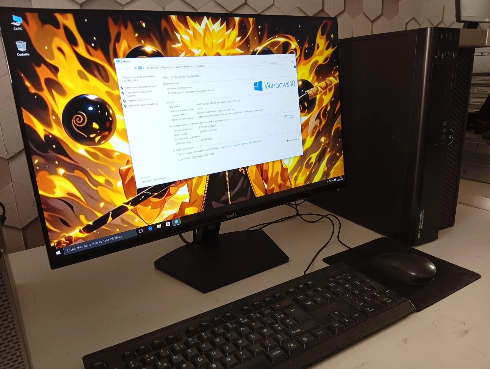 Pronetspace Product Image - PC Complet Workstation Dell Precision T5810 (Xeon / 16 Go RAM) + Écran Dell