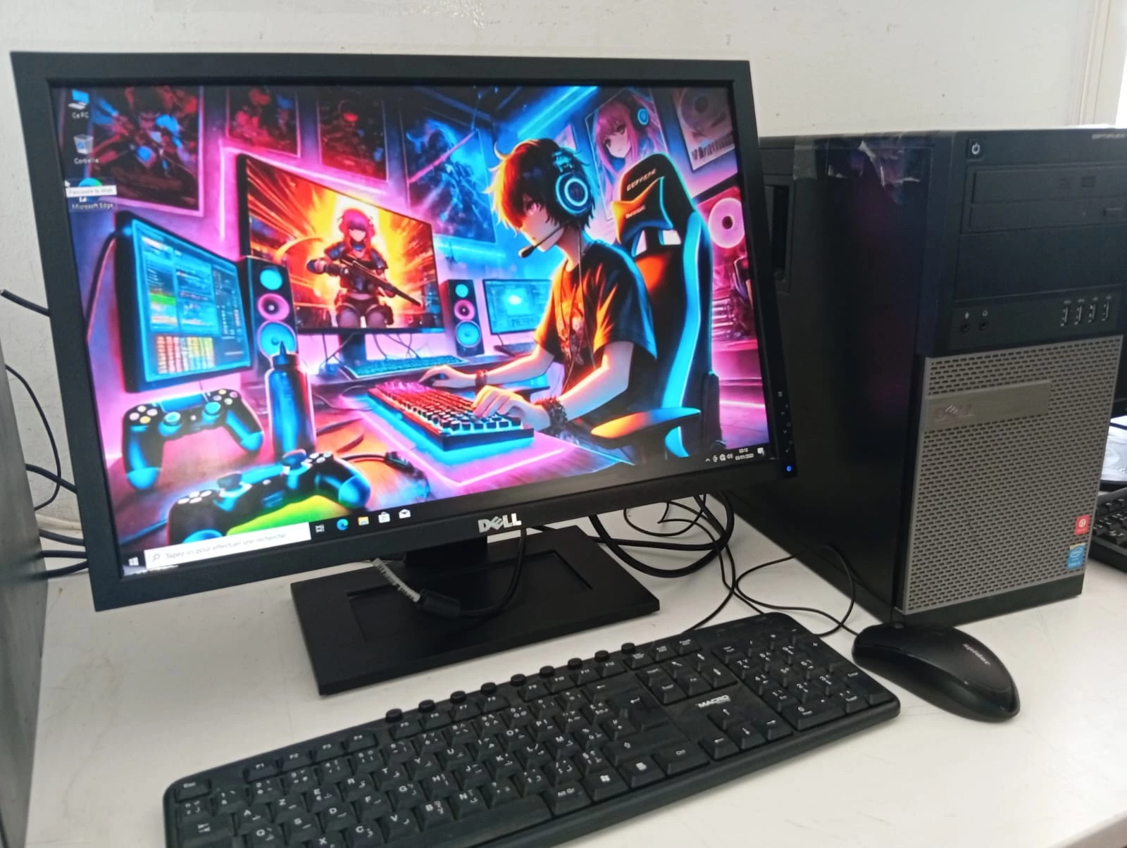 Pronetspace Product Image - PC de Bureau Complet Dell OptiPlex - Core i5-4eme / 8 Go RAM + Écran Dell