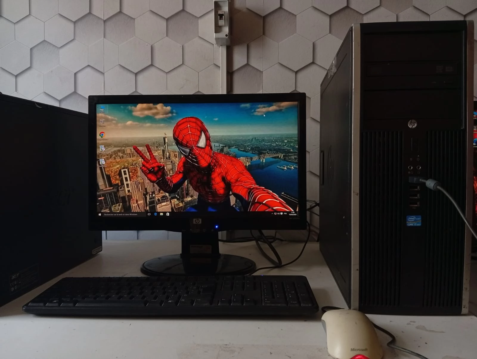 Pronetspace Product Image -  PC de bureau HP i7-2éme / Ram 8G / Disque 700G