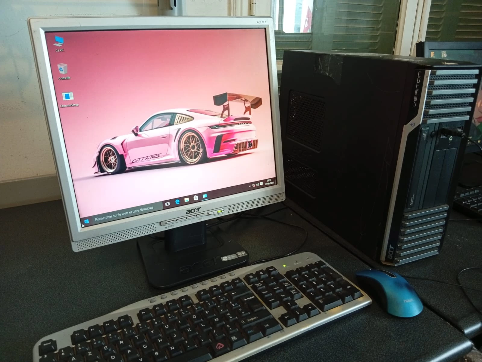 Pronetspace Product Image - BONNE AFFAIRE - PC DE BUREAU COMPLET ACER VERITON 