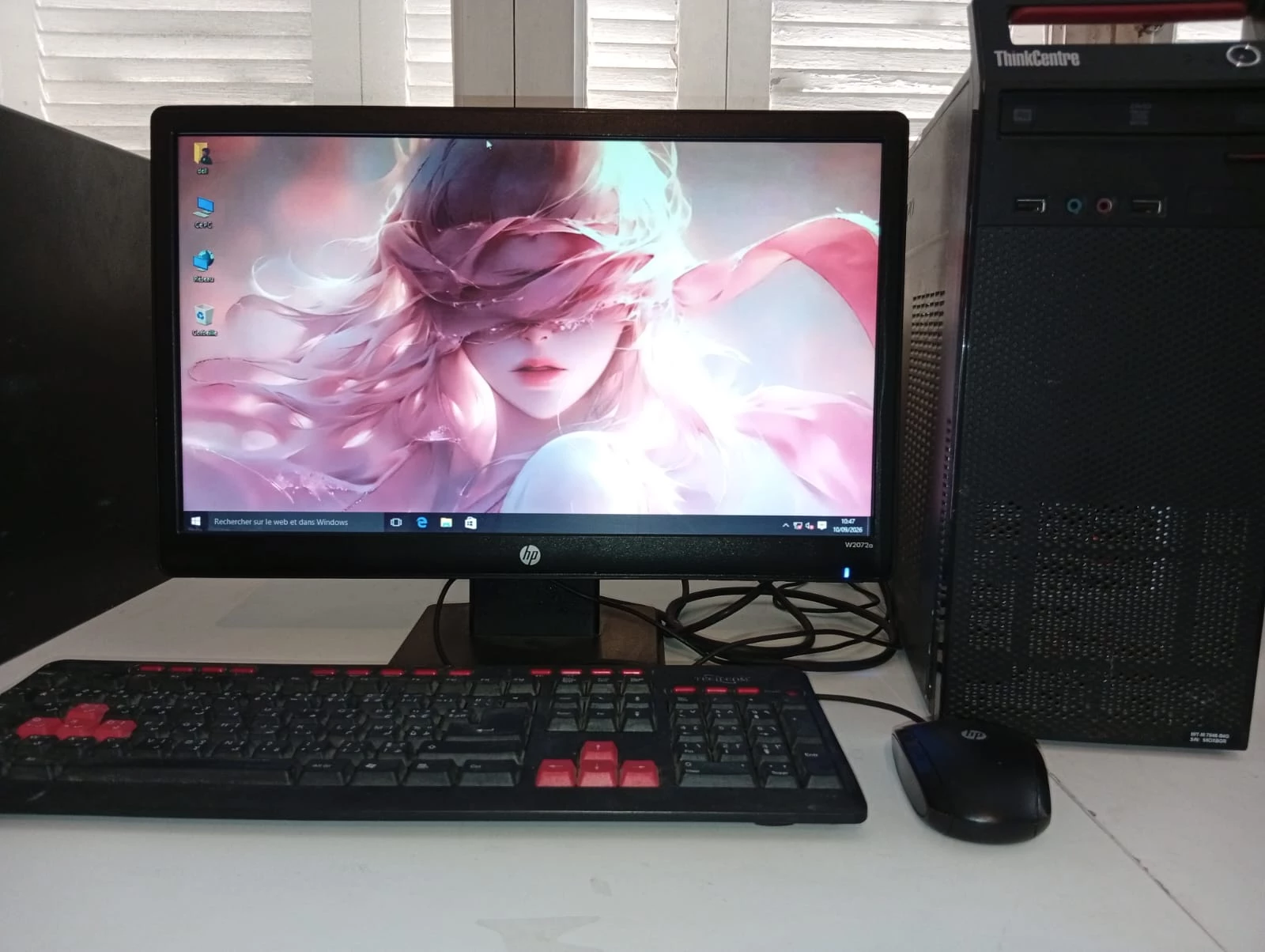 Pronetspace Product Image - PC DE BUREAU COMPLET LENOVO THINKCENTRE (i3-3eme / 8 Go RAM / 500 Go) ????