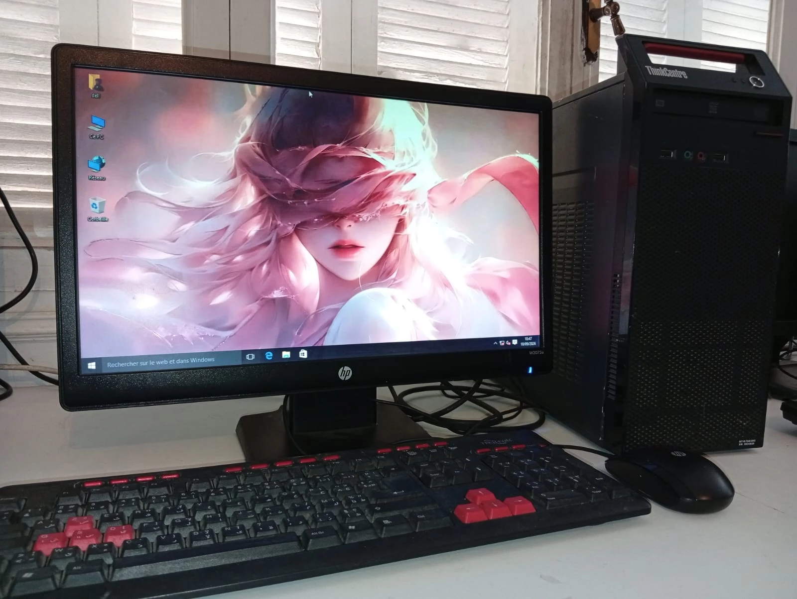 Pronetspace Product Image - PC DE BUREAU COMPLET LENOVO THINKCENTRE (i3-3eme / 8 Go RAM / 500 Go) ????