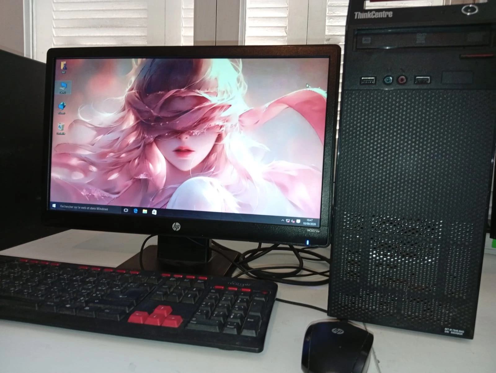 Pronetspace Product Image - PC DE BUREAU COMPLET LENOVO THINKCENTRE (i3-3eme / 8 Go RAM / 500 Go) ????